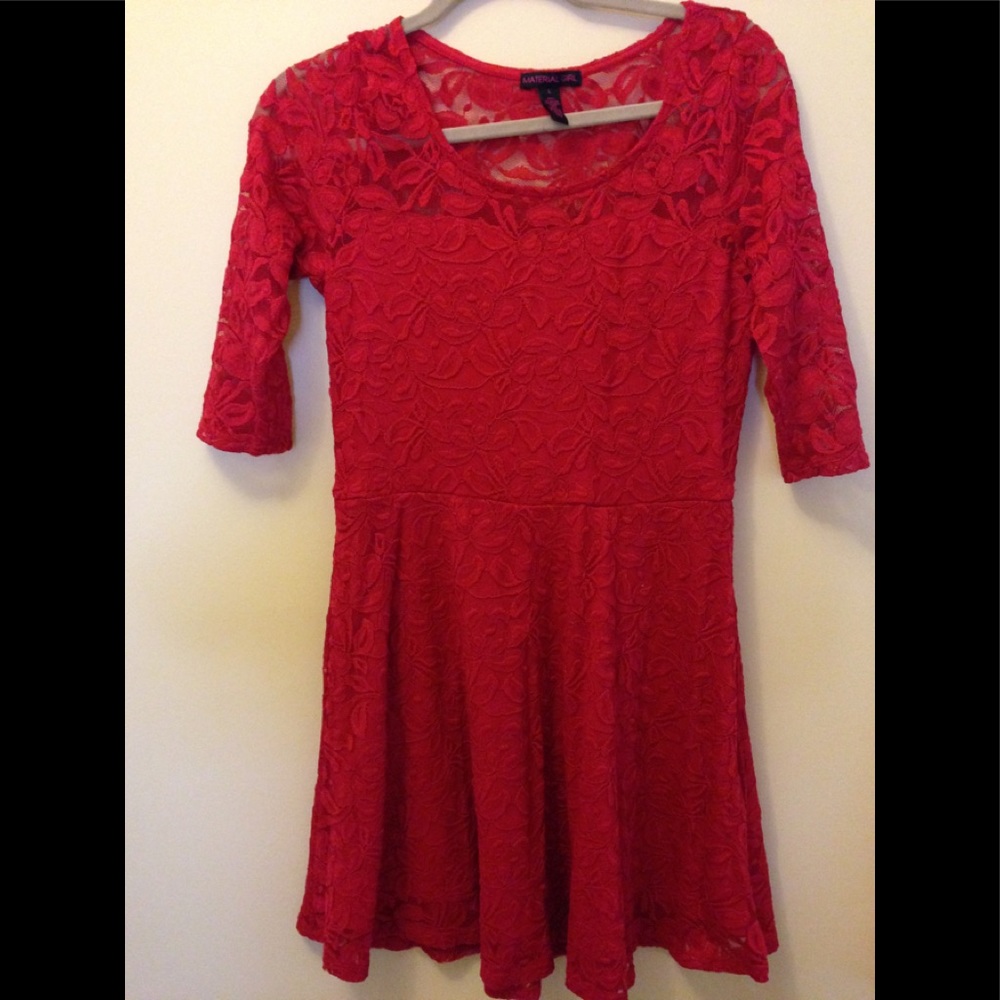 🌺Lace red dress🌺